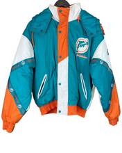 Load image into Gallery viewer, MIAMI DOLPHINS PRO PLAYER JACKET - MEDIUM