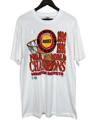 DEADSTOCK 94/95 HOUSTON ROCKETS CHAMPS 'SS' TEE - XL