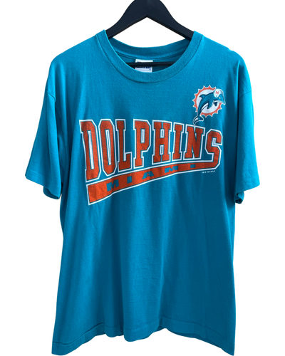 1997 MIAMI DOLPHINS 'SS' TEE - LARGE