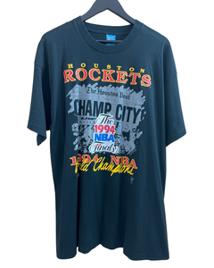 1994/1995 HOUSTON ROCKETS CHAMP CITY 'SS' TEE - XL