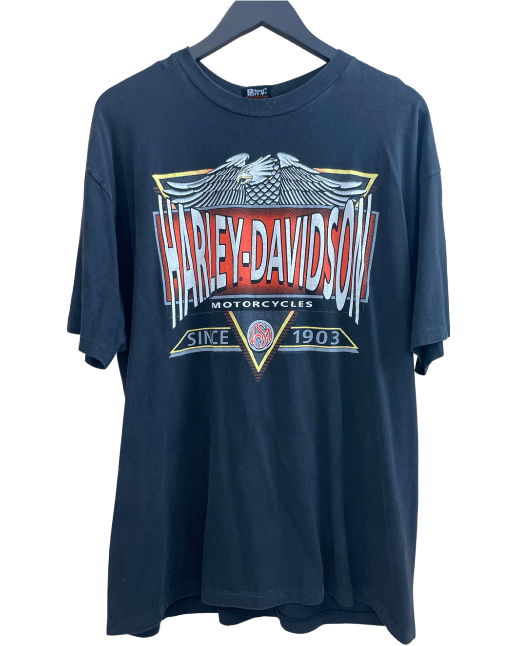 1992 HARLEY DAVIDSON 'SS' TEE - XL