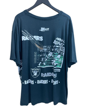 Load image into Gallery viewer, VINTAGE LA RAIDERS AOP &#39;SS&#39; TEE - XXL
