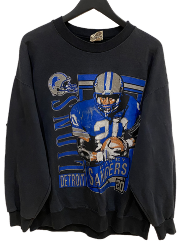 VINTAGE DETROIT LIONS x NUTMEG MILLS JUMPER - LARGE