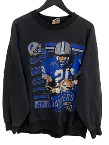 VINTAGE DETROIT LIONS x NUTMEG MILLS JUMPER - LARGE