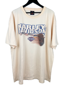 VINTAGE HARLEY SPELLOUT TEE - XXL