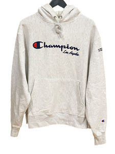 VINTAGE CHAMPION HOODIE - LARGE
