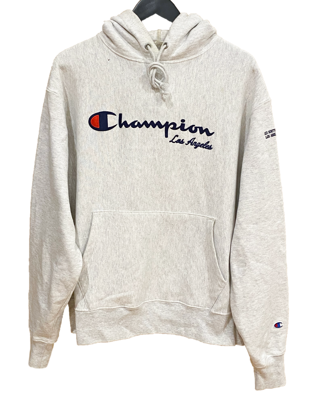 VINTAGE CHAMPION HOODIE - LARGE