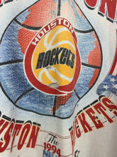 Load image into Gallery viewer, 1994 HOUSTON ROCKETS NBA CHAMPIONS ‘SS’ TEE - XL