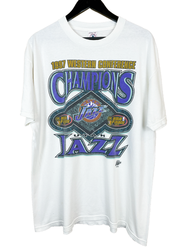 1997 UTAH JAZZ NBA CHAMPIONS TEE - XL