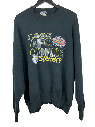 1995 AFC CHAMPIONS STEELERS JUMPER - XXL