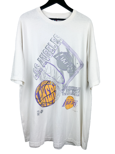 VINTAGE MAGIC JOHNSON LAKERS ‘SS’ TEE - XXL