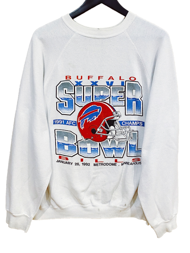 1992 BUFFALO BILLS SUPER BOWL SWEATER - XL