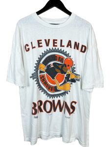 1994 CLEVELAND BROWNS LOONEY TUNES ‘SS’ TEE - XXL