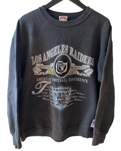 VINTAGE LA RAIDERS X NUTMEG MILLS JUMPER - XL