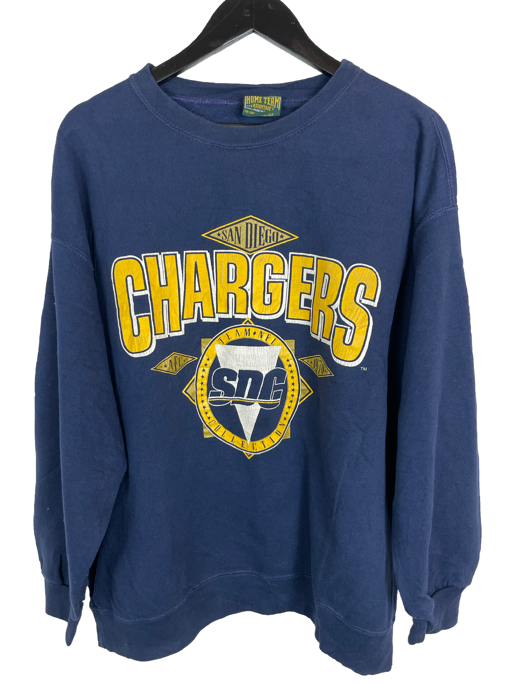 VINTAGE SAN DIEGO CHARGERS JUMPER - XL