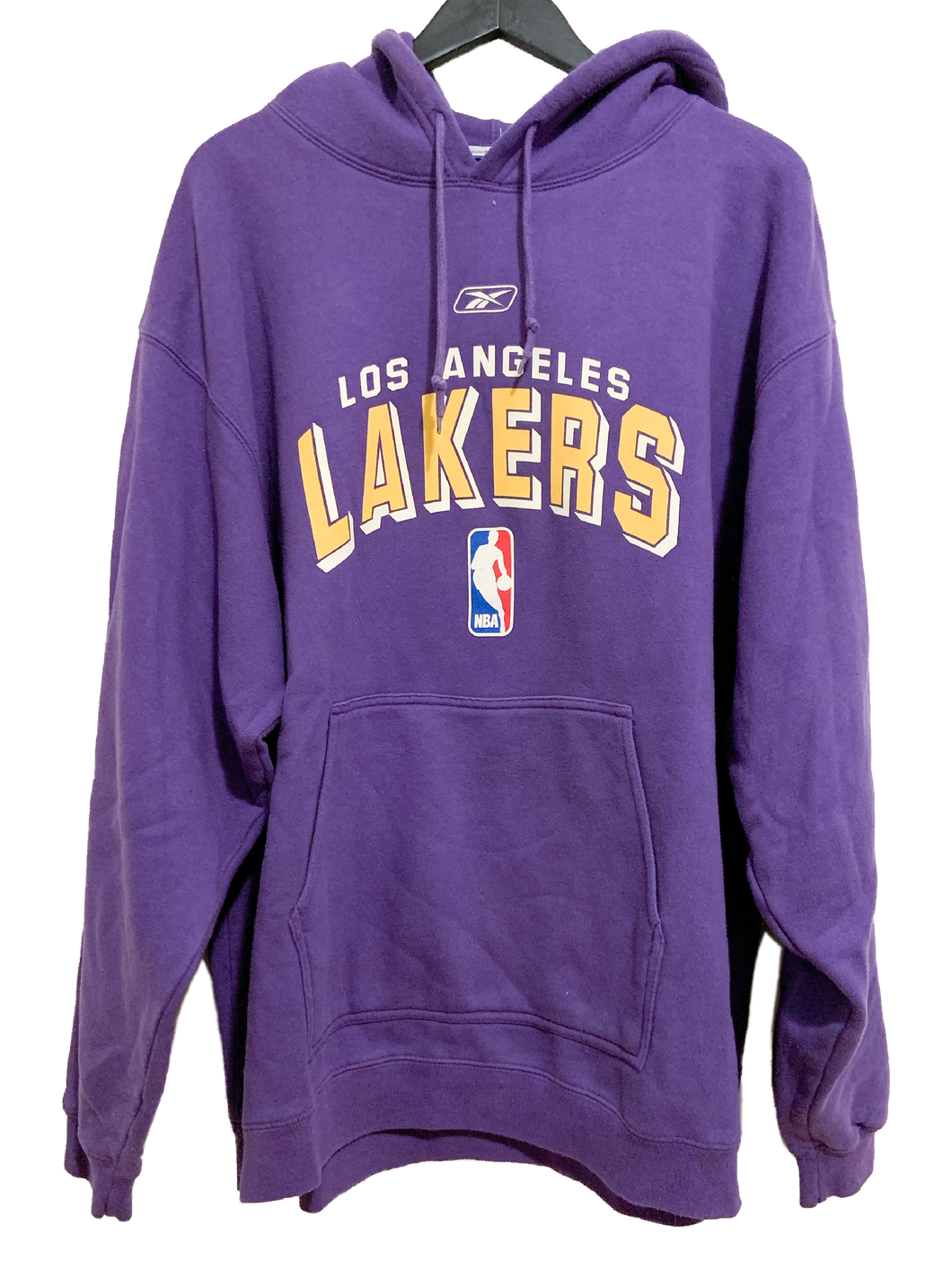 VINTAGE REEBOK LAKERS HOODIE - XL