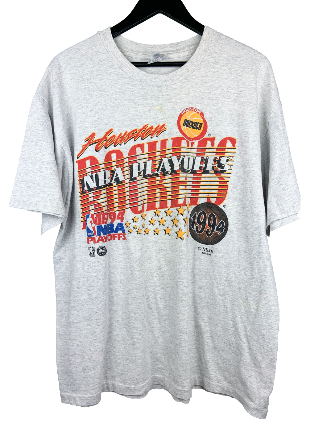 1994 HOUSTON ROCKETS NBA PLAYOFFS ‘SS’ TEE - XL