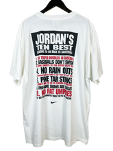 Load image into Gallery viewer, VINTAGE JORDAN’S TEN BEST NIKE TEE - XL
