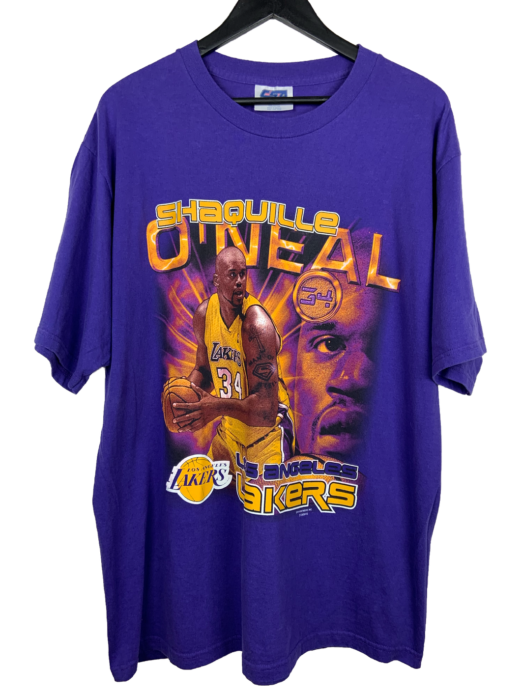 VINTAGE SHAQ LAKERS TEE - XL