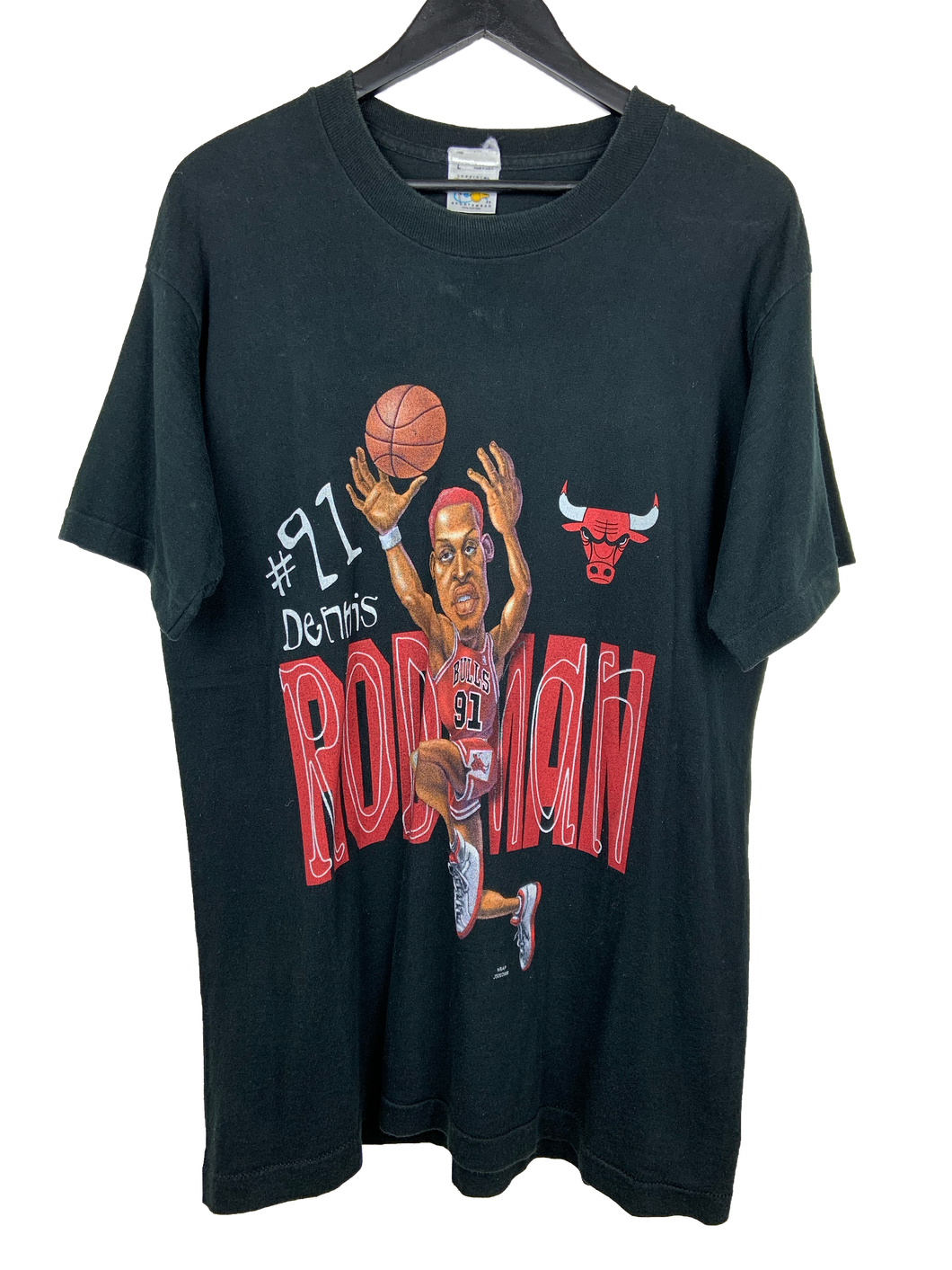 VINTAGE DENNIS RODMAN ‘SS’ TEE - LARGE