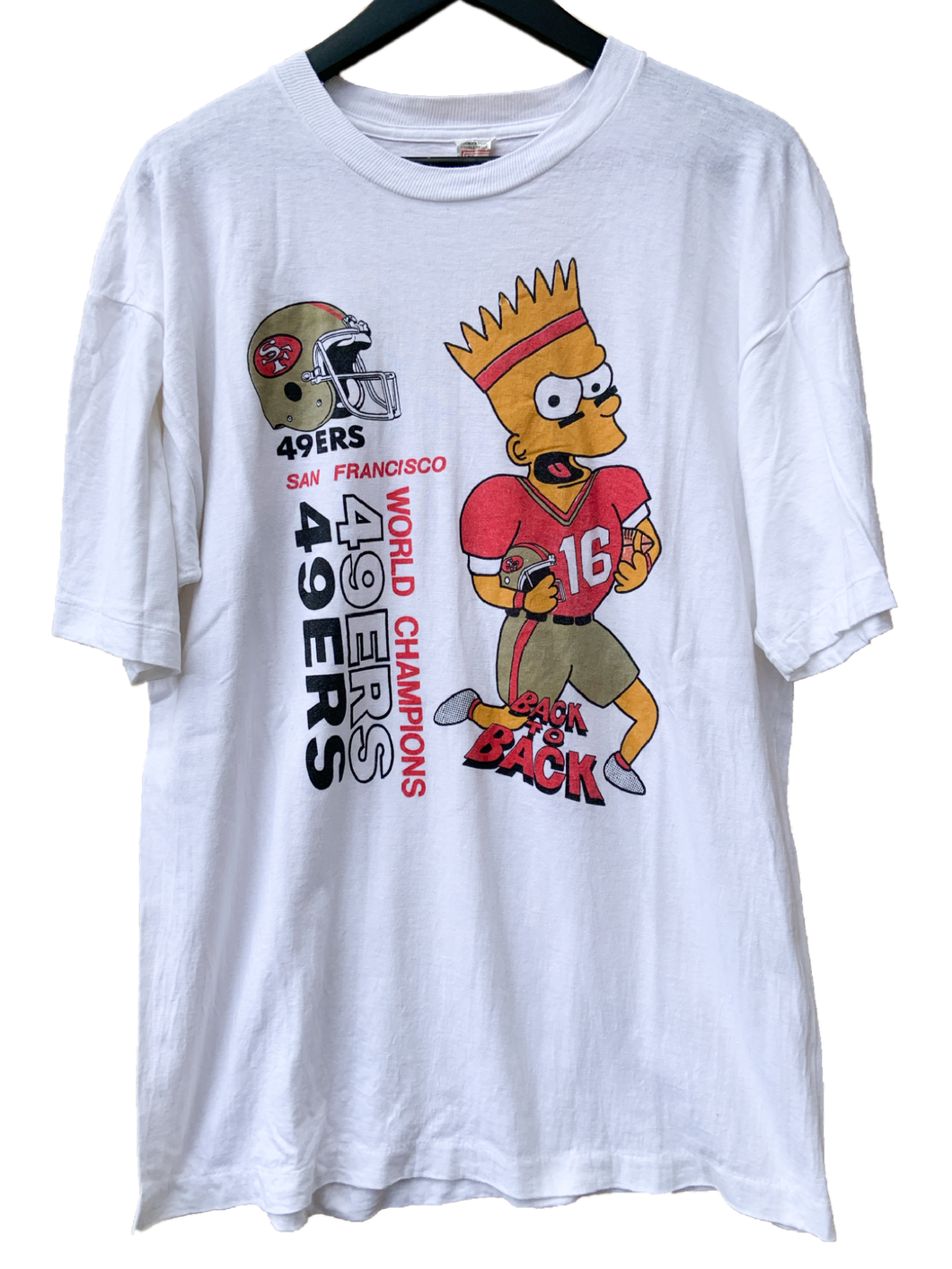 VINTAGE BART SIMPSON 49ERS ‘SS’ TEE - XL