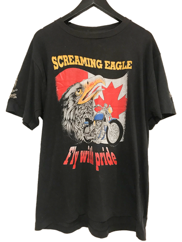 VINTAGE SCREAMING EAGLE ‘SS’ TEE - LARGE