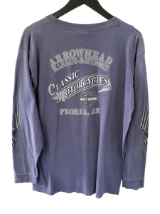 VINTAGE HARLEY DAVIDSON LS TEE - LARGE