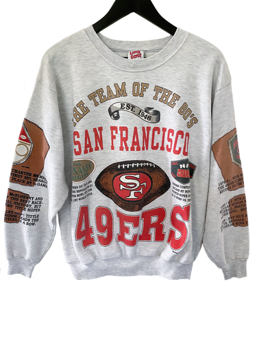 VINTAGE SAN FRANCISCO 49ERS JUMPER - LARGE
