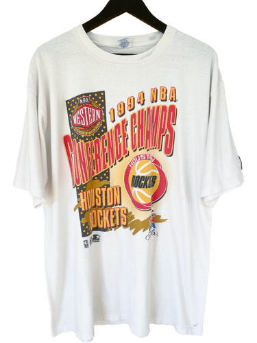 1994 HOUSTON ROCKETS CONFERENCE CHAMPS ‘SS’ TEE - XL