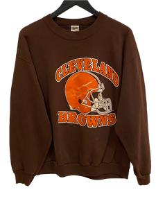 VINTAGE CLEVELAND BROWNS JUMPER - XL