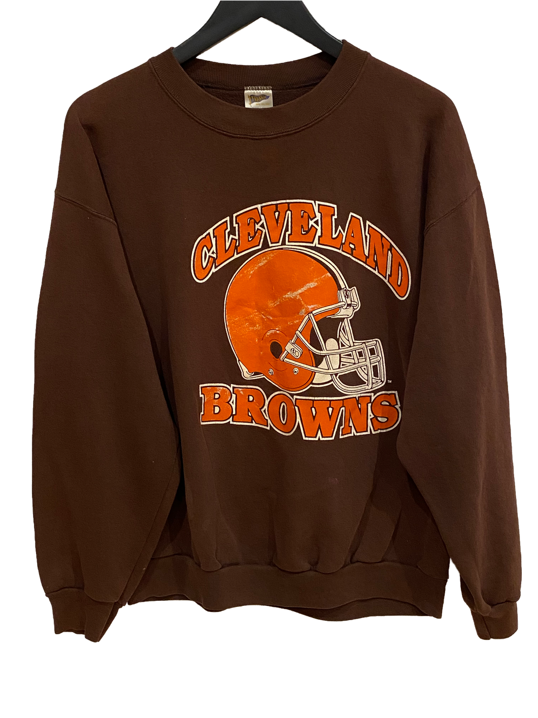 VINTAGE CLEVELAND BROWNS JUMPER - XL
